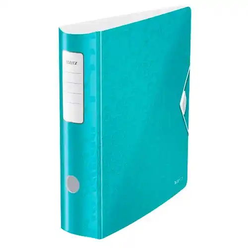 Classeur à levier Leitz WOW Active dos 80 mm - Menthe Classeur à levier Leitz WOW Active dos 80 mm - Menthe