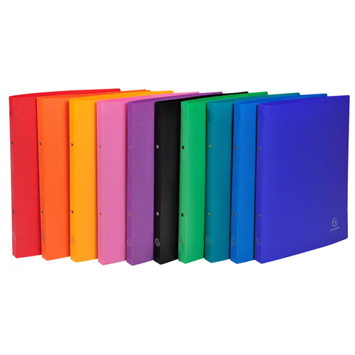 Classeur souple Exacompta 2 anneaux, dos 2 cm - Couleur aléatoire Classeur souple Exacompta 2 anneaux, dos 2 cm - Couleur aléatoire