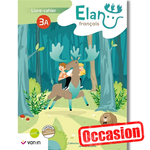Elan Français 3 A livre-cahier (pacte) - Occasion Elan Français 3 A livre-cahier (pacte) - Occasion