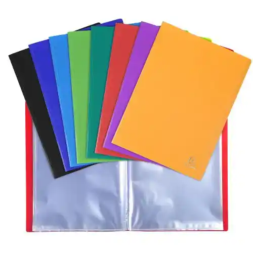 Farde de présentation Exaclair A4 20 vues Farde de présentation Exaclair A4 20 vues