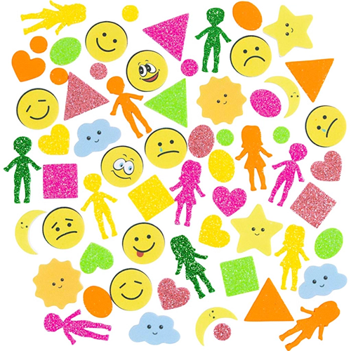 Foam stickers - Mensen Foam stickers - Mensen