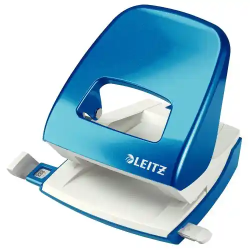Leitz-perforator voor 30 vellen - Blauw Leitz-perforator voor 30 vellen - Blauw