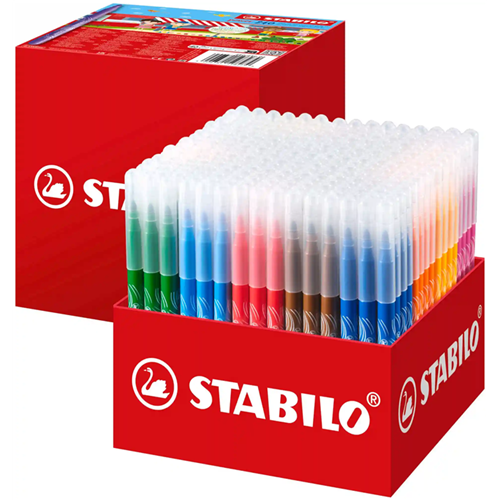 Marqueurs pointe moyenne Stabilo Power Max - Classpack de 240 feutres Marqueurs pointe moyenne Stabilo Power Max - Classpack de 240 feutres