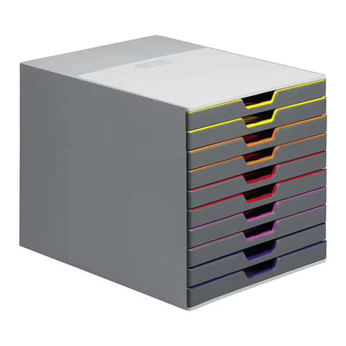 Module de classement Durable Varicolor® 10 tiroirs Module de classement Durable Varicolor® 10 tiroirs