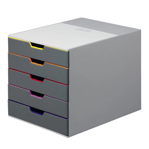 Module de classement Durable Varicolor® 5 tiroirs Module de classement Durable Varicolor® 5 tiroirs