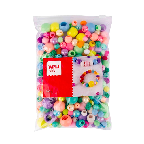 Perles pour enfant en plastique - 300 pièces Perles pour enfant en plastique - 300 pièces