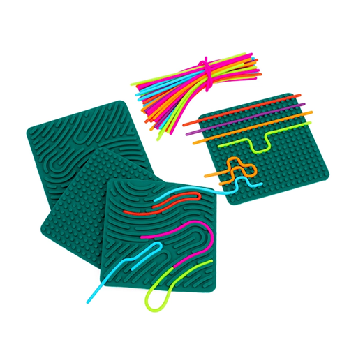 Plaques sensorielles avec lacets Plaques sensorielles avec lacets