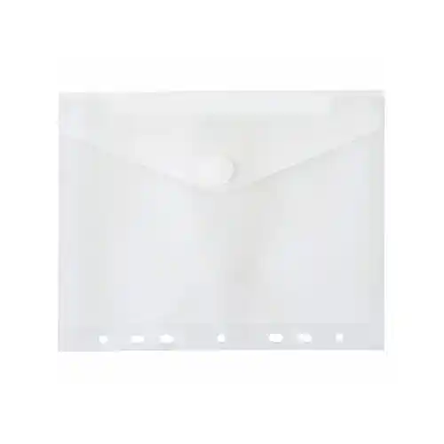 Pochette-enveloppe Foldersys velcro A5 avec perforation 10 pièces Pochette-enveloppe Foldersys velcro A5 avec perforation 10 pièces