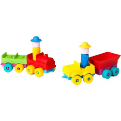 Set 30 pièces Soft Cubes véhicules